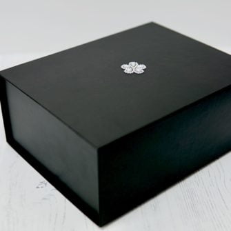 Black Wax Melt Gift Box